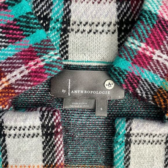 Anthropologie Rosetta Cropped Plaid Jacket Size S - Picture 10 of 13